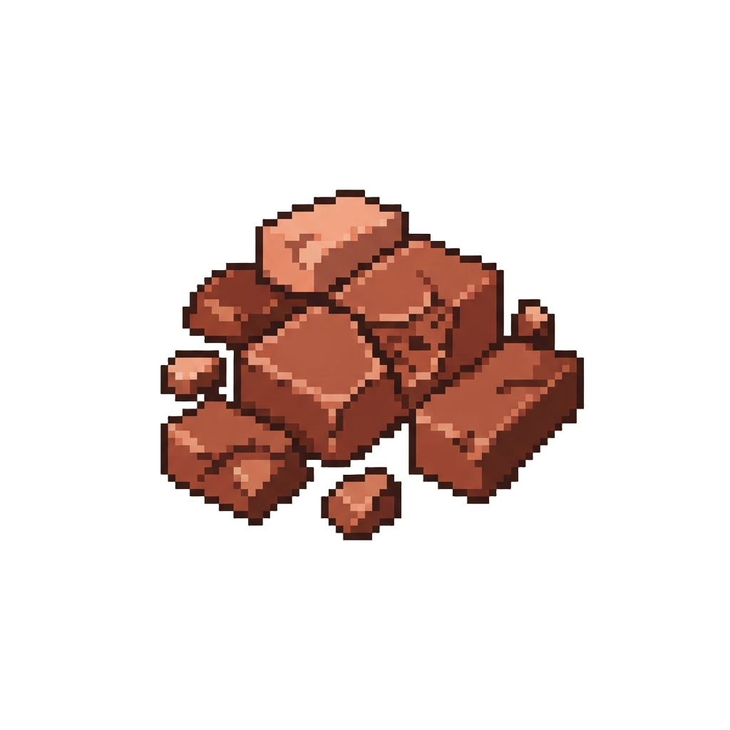 A Cascade of Broken Pixel Bricks