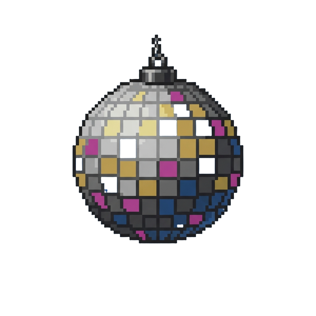 A Floating Disco Ball