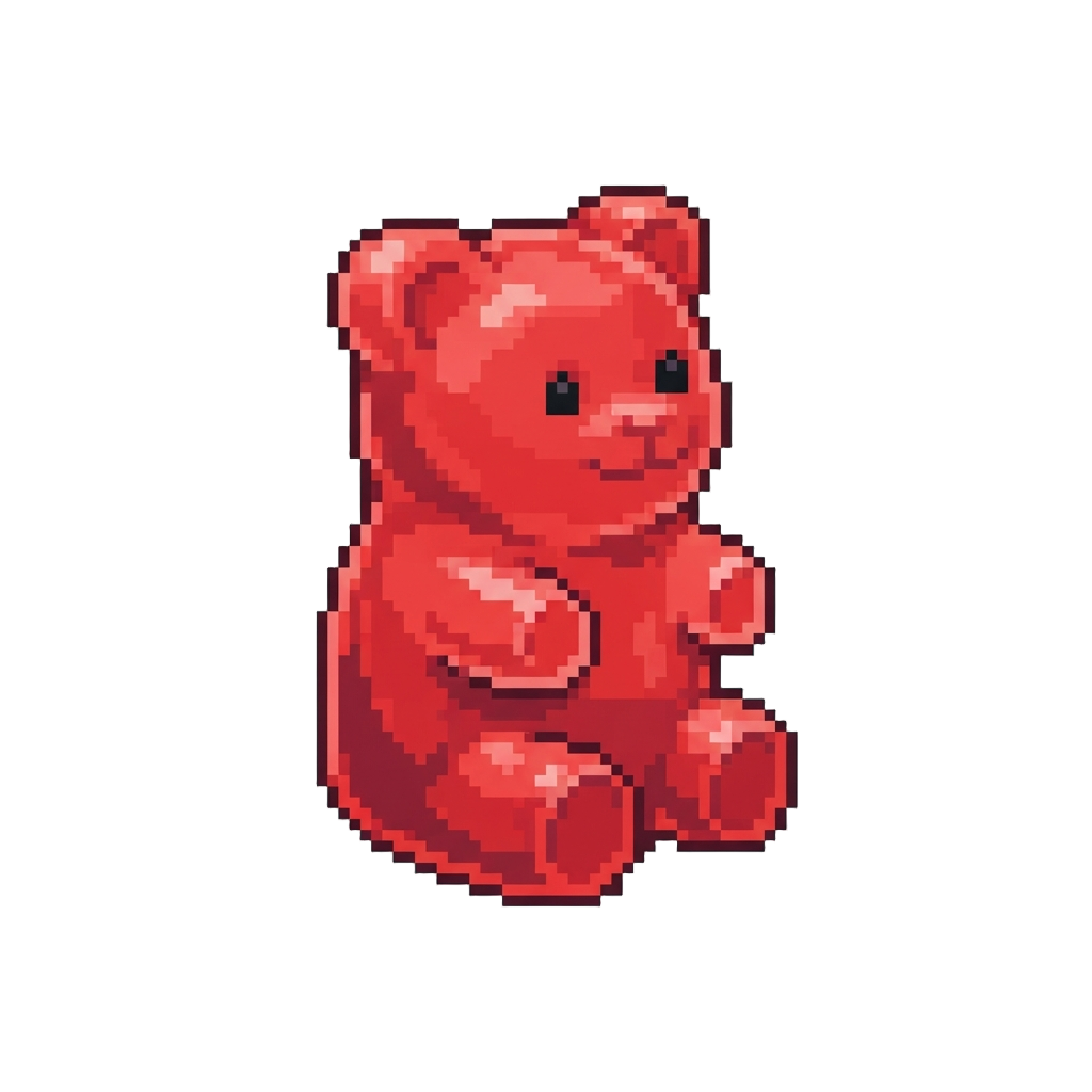 A Giant Lost Gummy Bear