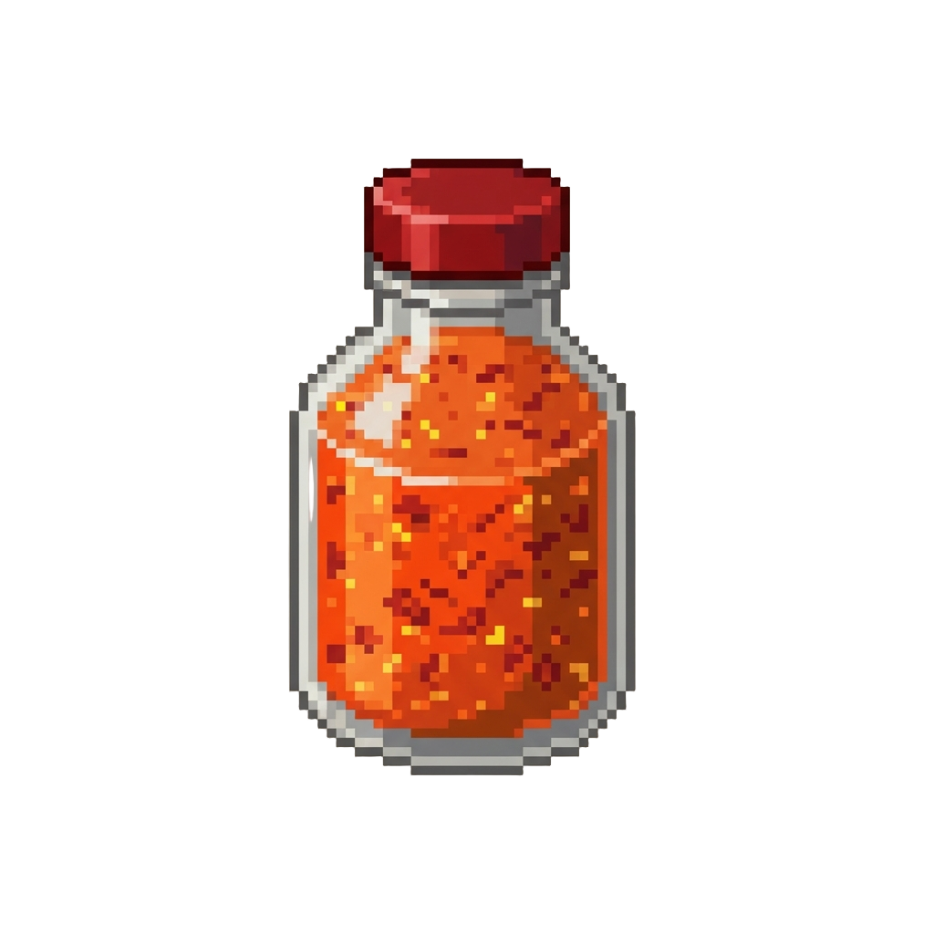 A Container of Sweet Chili Sauce