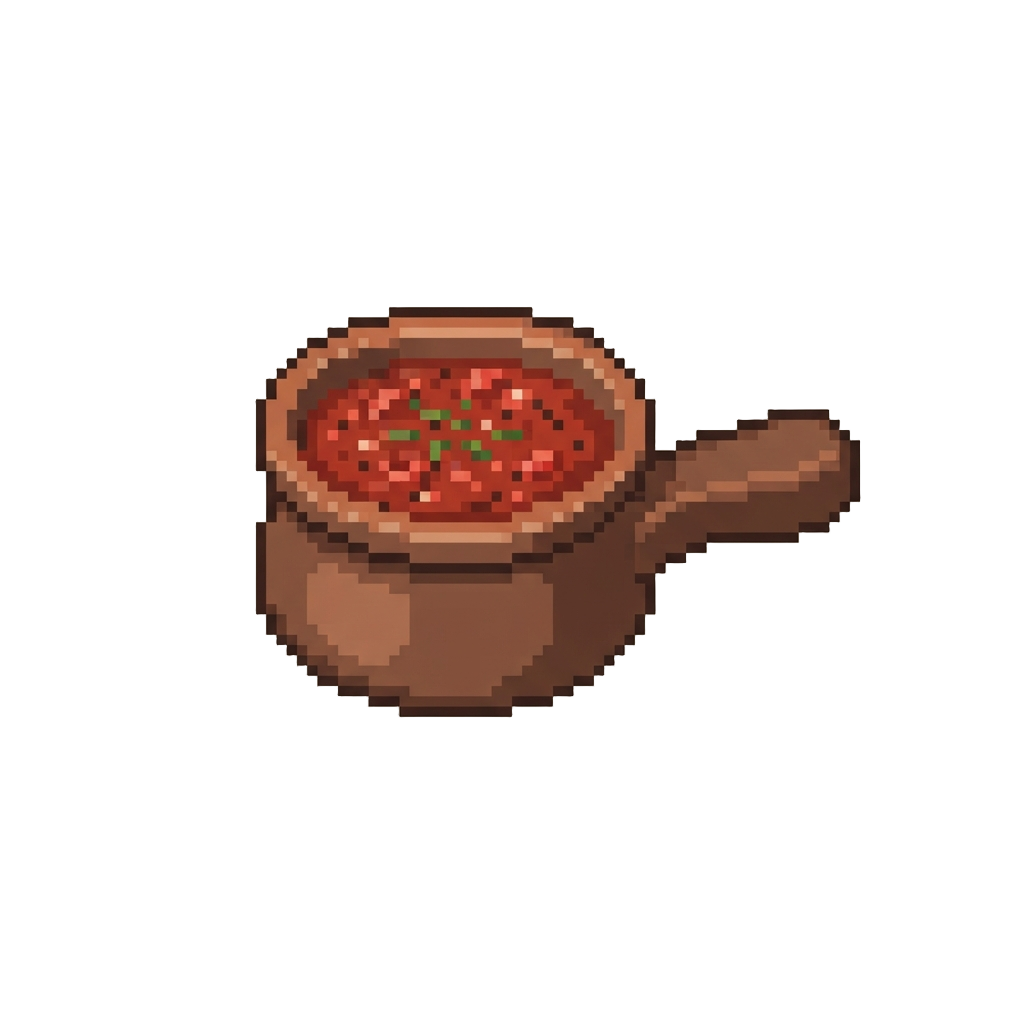 A Small Pot of Marinara Sauce