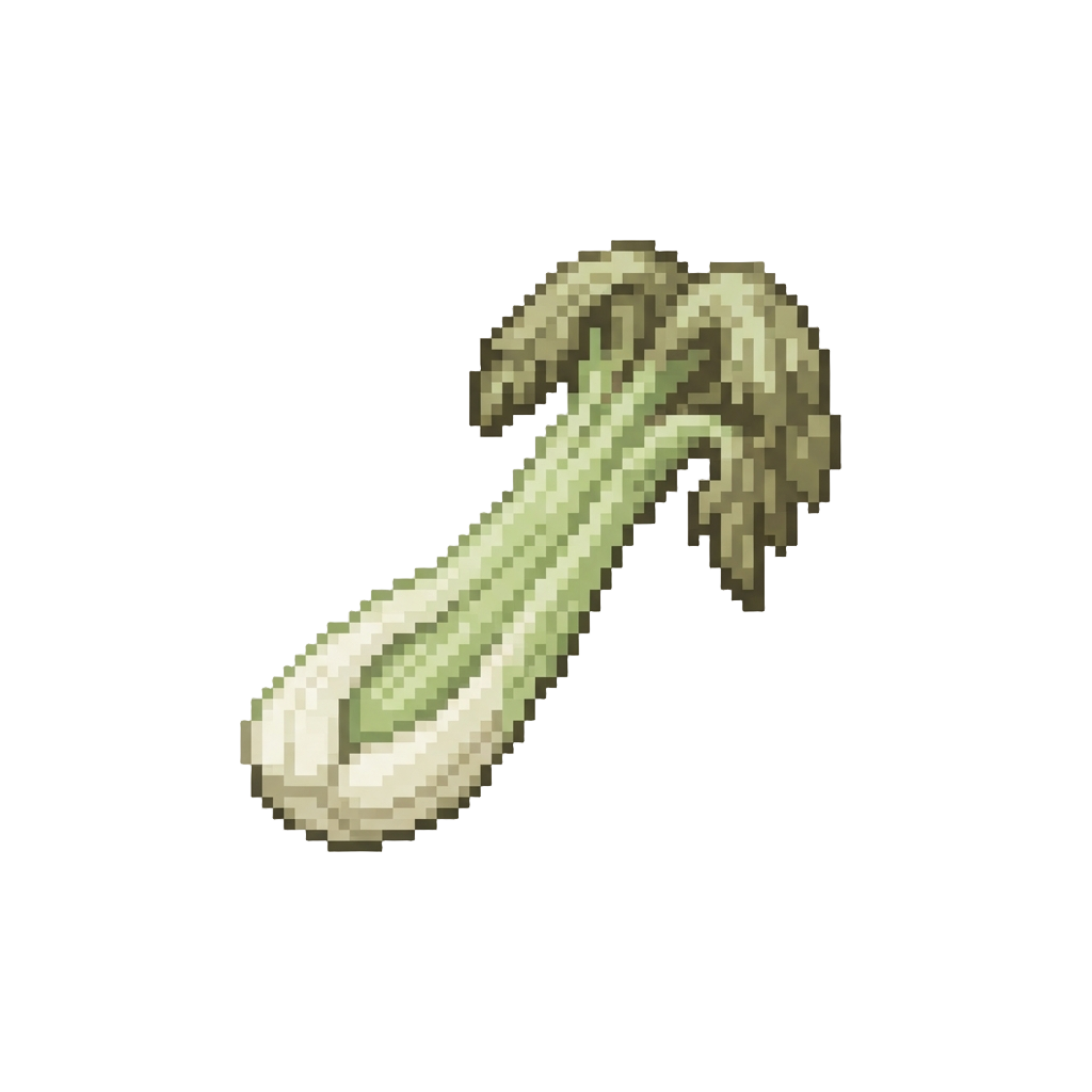 A Sad Wilted Celery Stick