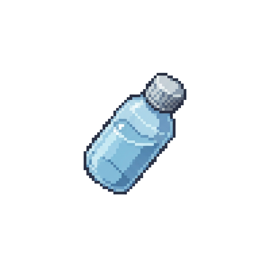 A Tiny Plastic Container of Plane Water