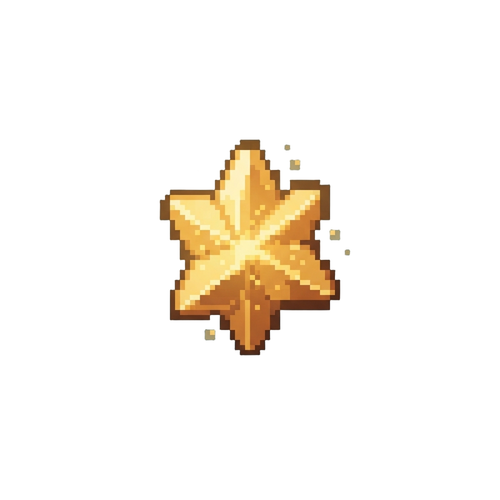 Radiant Golden Starlight