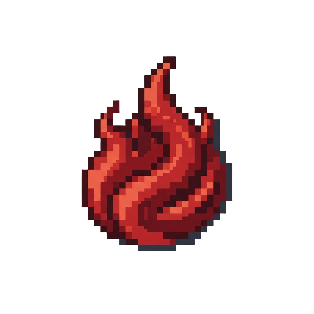 Crimson Blood-moon Flames