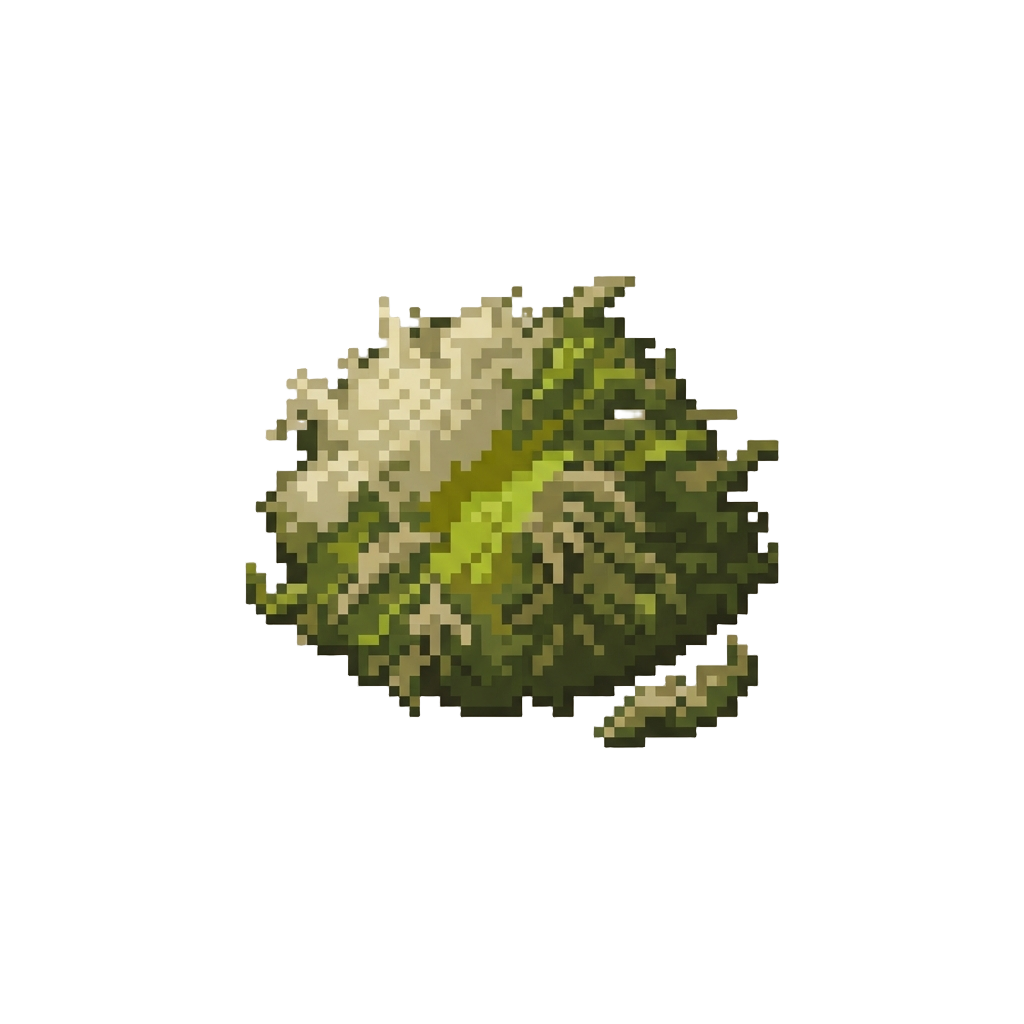 A Soft Puff of Dried Moss
