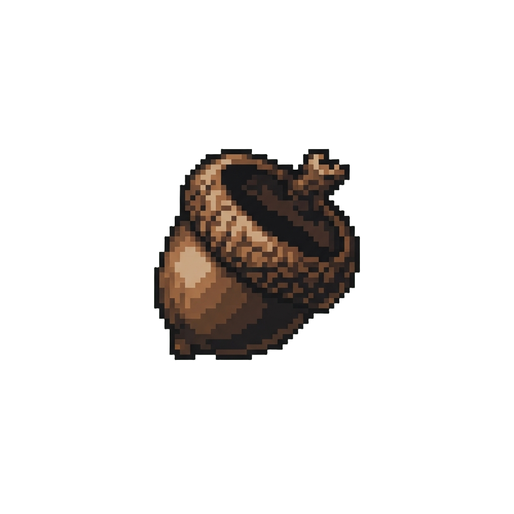 A Tiny Stray Acorn Cap