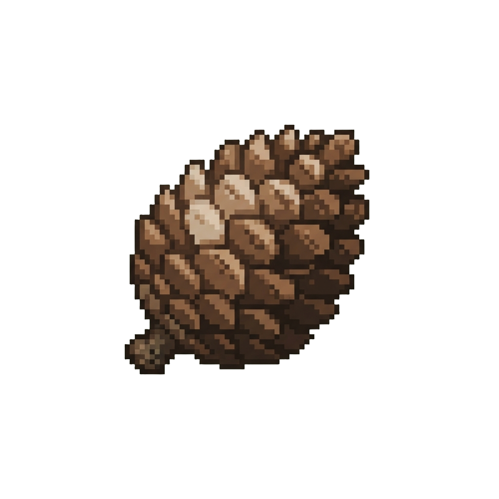 A Small Plain Pinecone