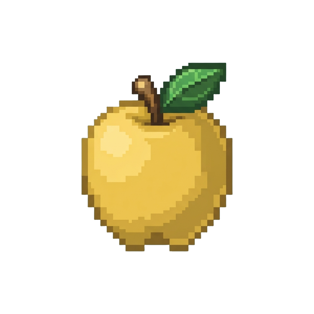 A Pristine Golden Apple