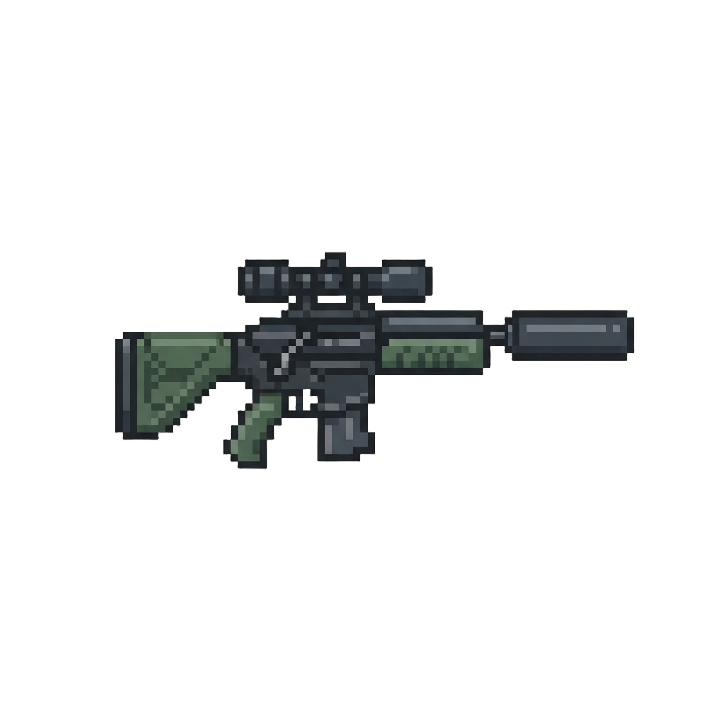 A Suppressed Tactical Sniper Rifle