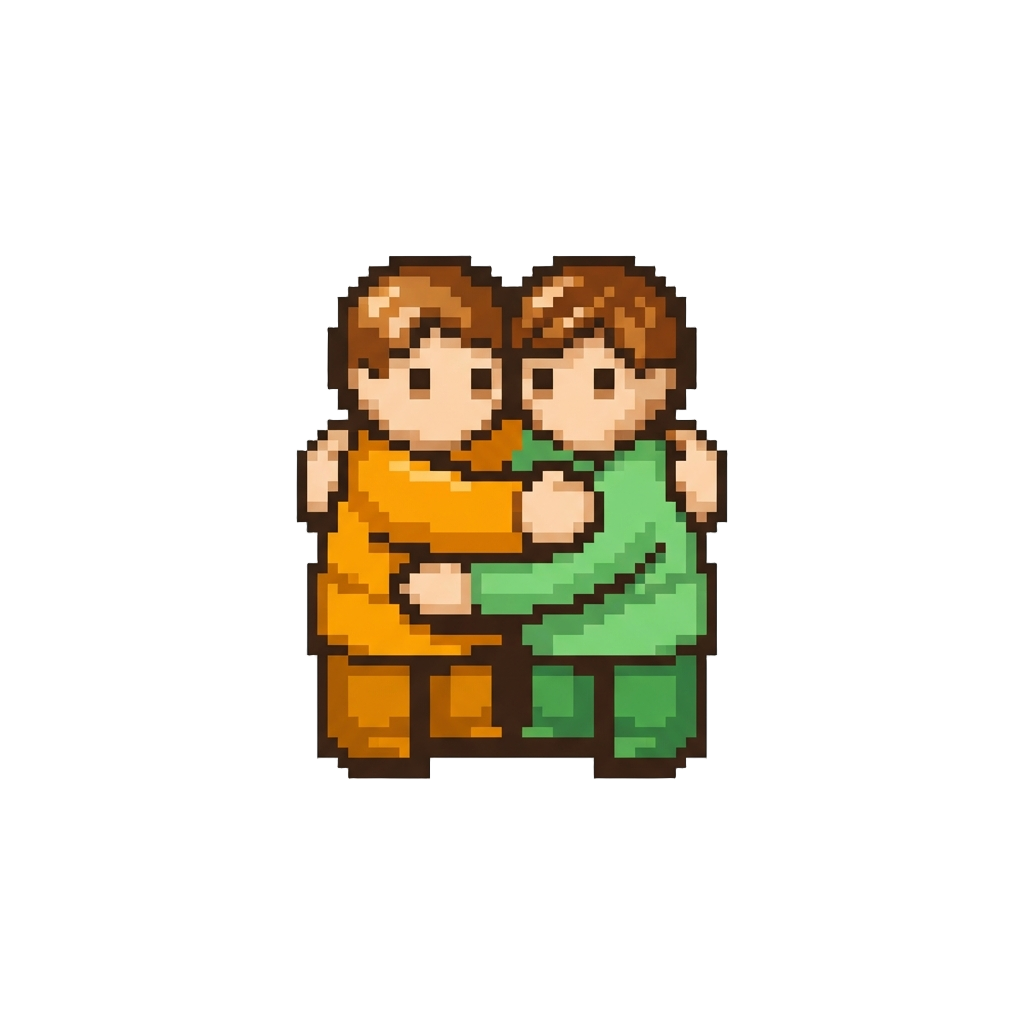 A Simple Friendly Two-armed Hug