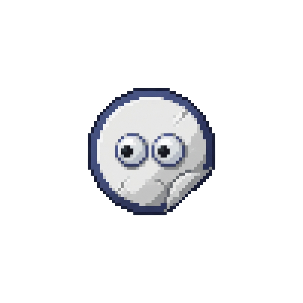 A Sneaky Googly-eyes Sticker Stuck on the Back