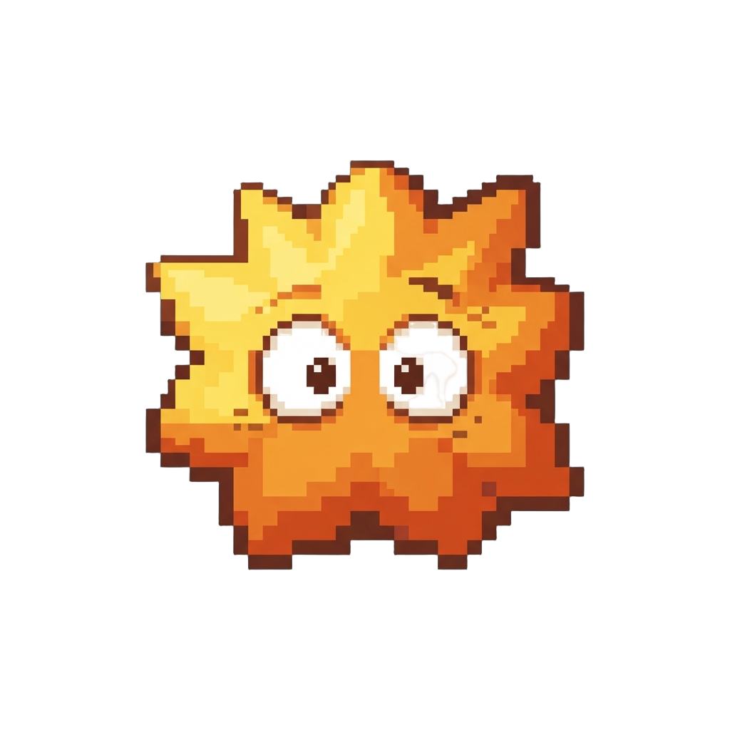 A Big Cartoon Boom Explosion Leaving Both with Wide Dazed Eyes