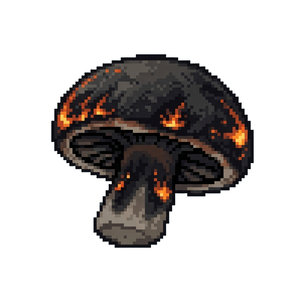 A Dramatic Fiery Mushroom Blast Leaving Both Covered in Black Soot