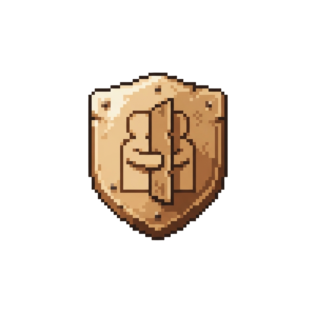 A Cardboard Shield Pull-up Blocking the Embrace