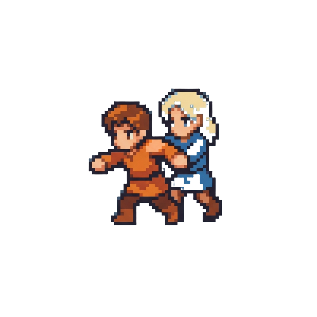A Trip-and-catch Gentle Hug