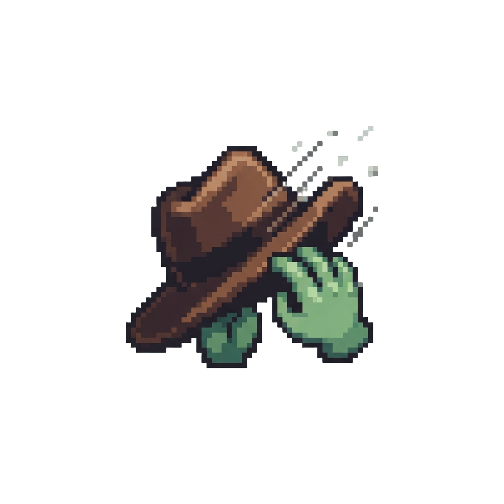 A Sudden Squeeze That Knocks Off a Hat