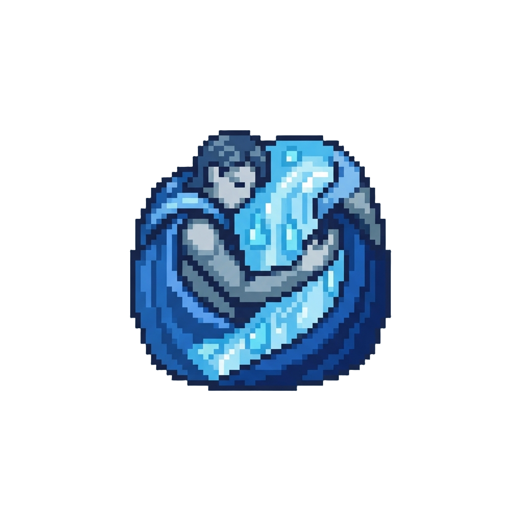 A Dramatic River-of-tears Embrace