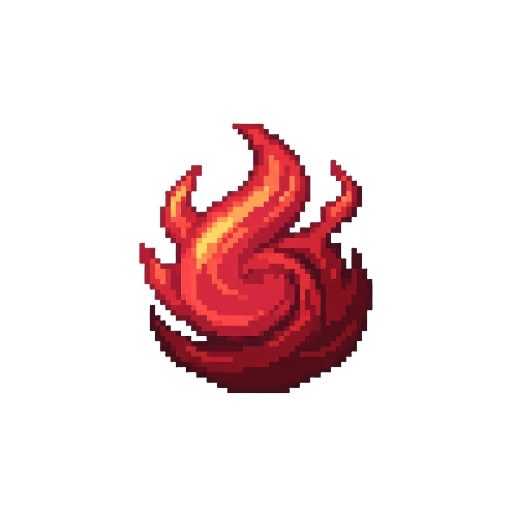 Crimson Red Power Aura