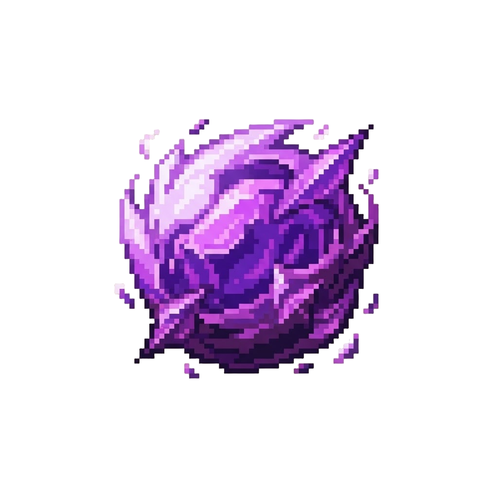 Electric Purple Power Aura