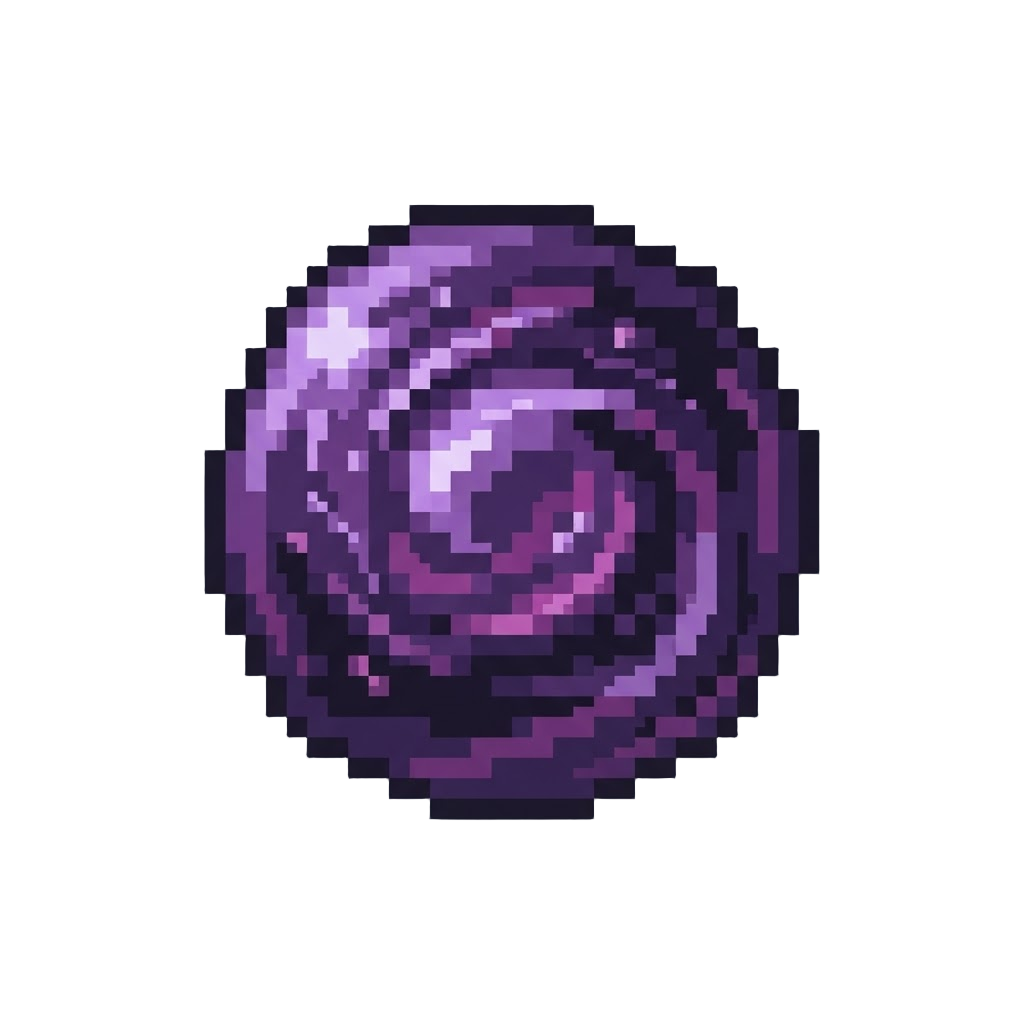 Deep Void Violet Power Aura