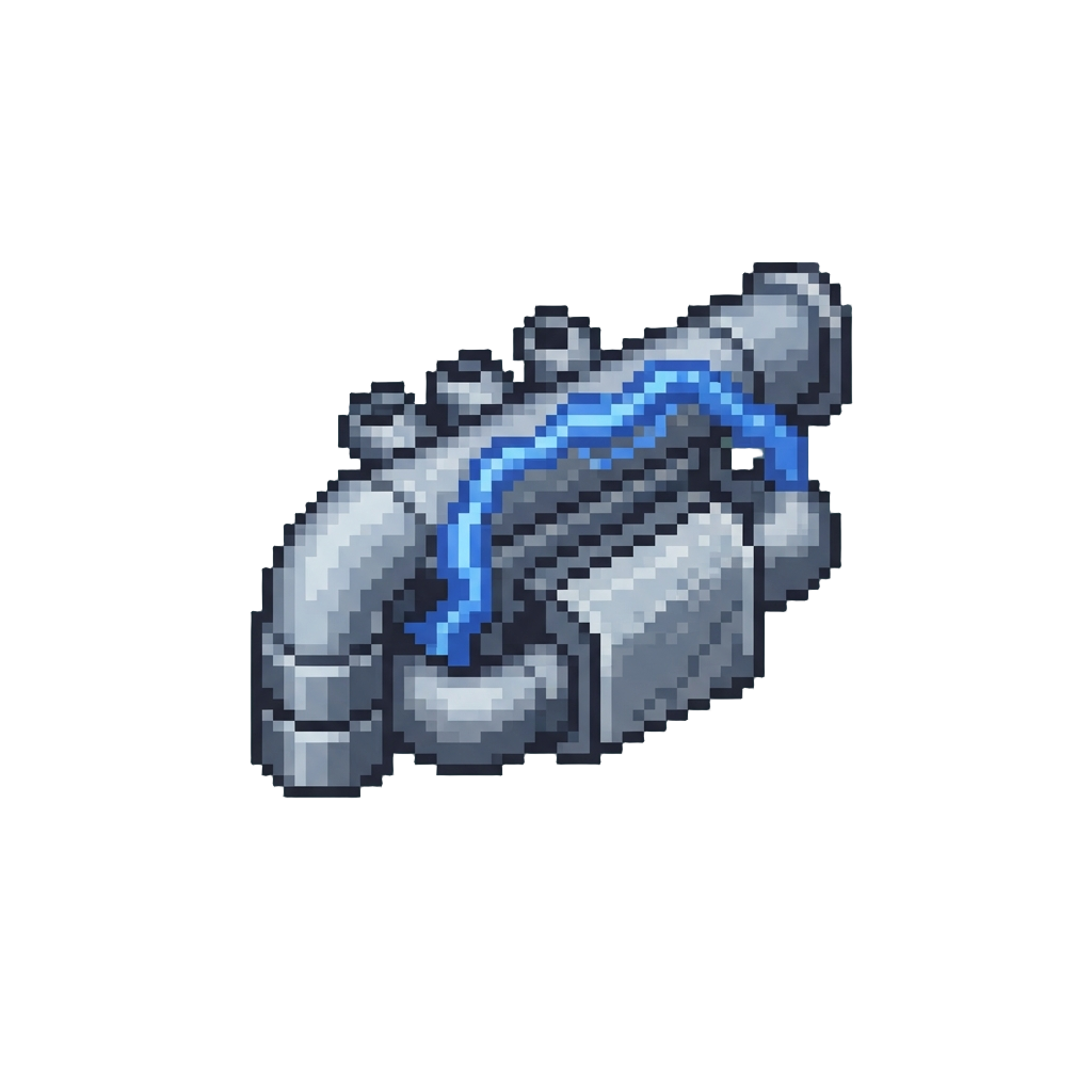 A Lightning-arc Side Exhaust Pipe System