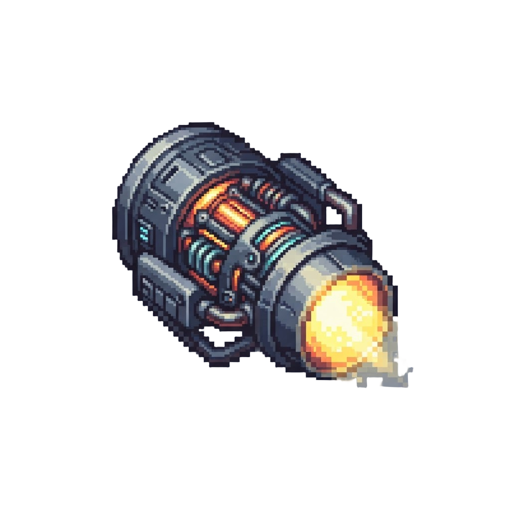A Glowing Hyper-drive Turbo Engine