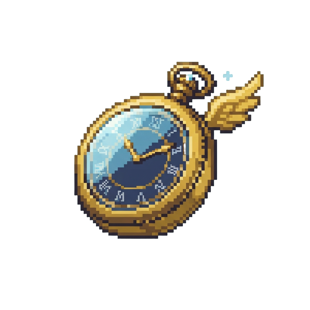 A Magical Flying Pocket Watch