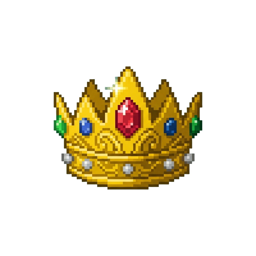 A Glowing Golden Crown