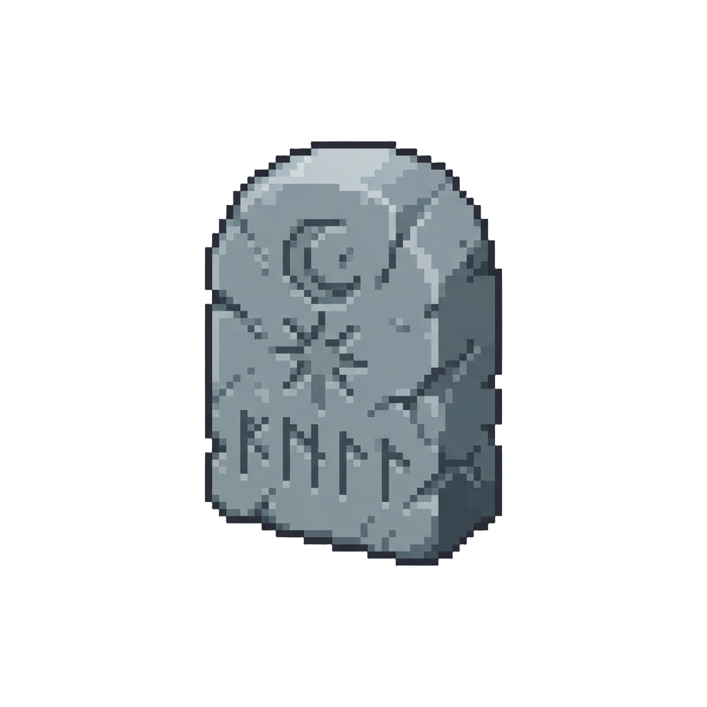 A Carved Ancient Stone Tablet