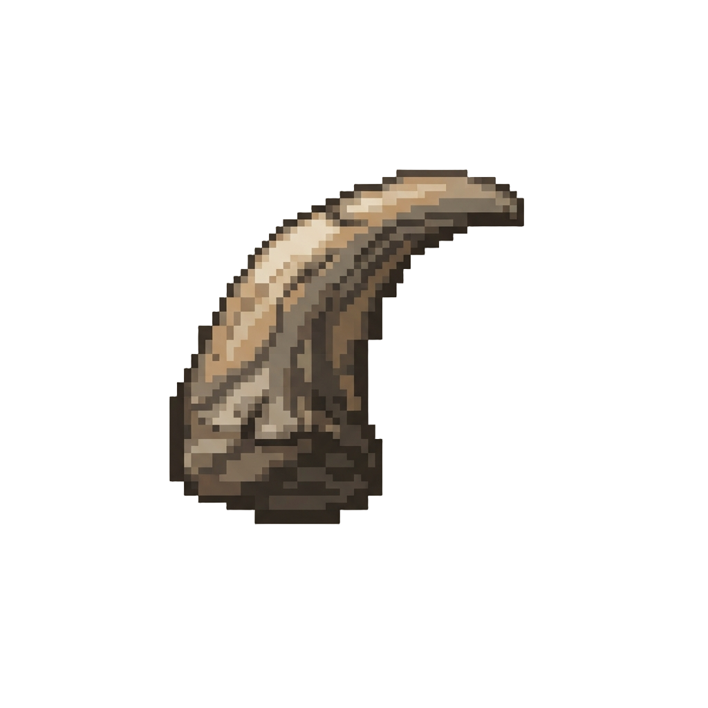 A Fossilized Creature Claw
