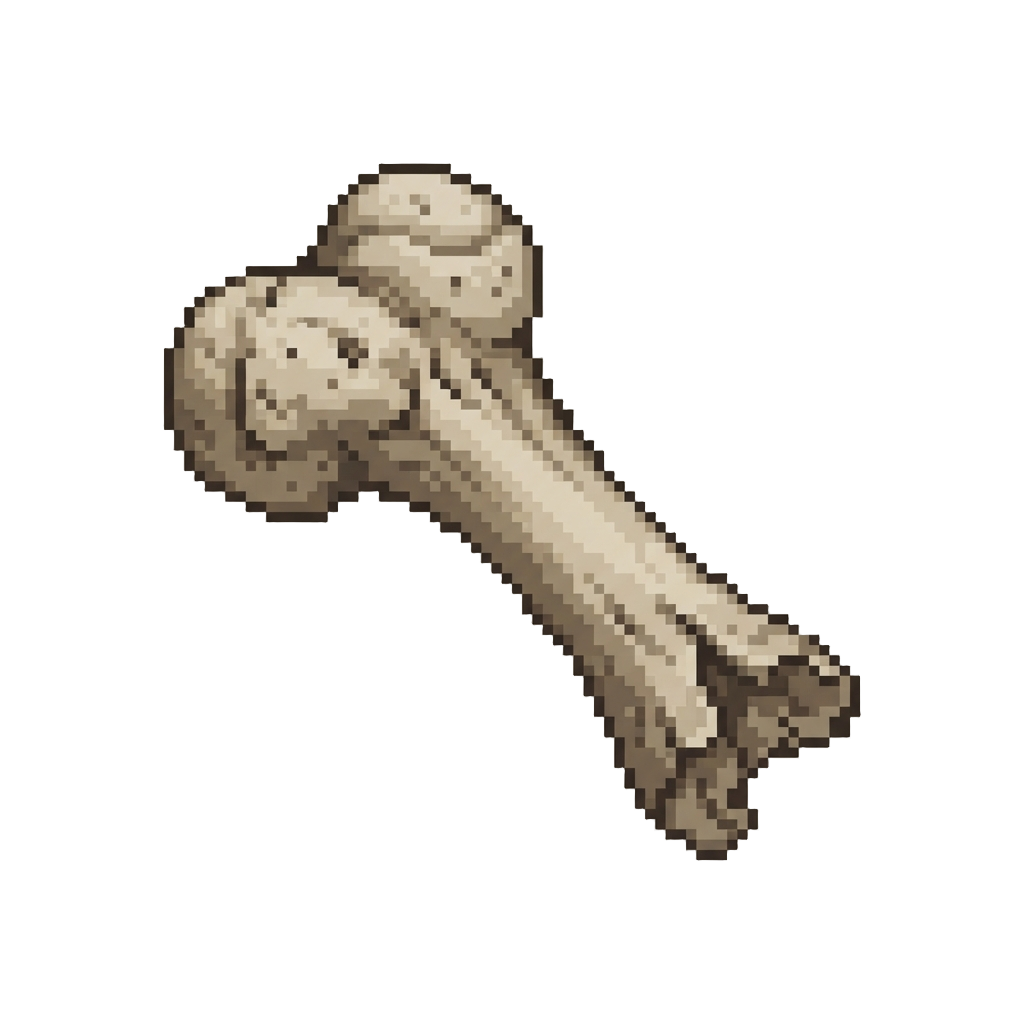 A Prehistoric Beast Bone