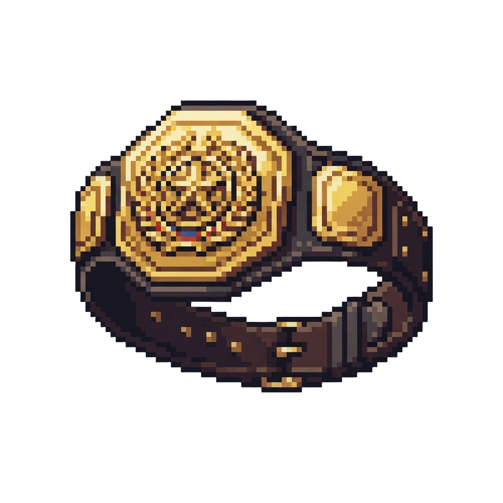 A Miniature Championship Belt
