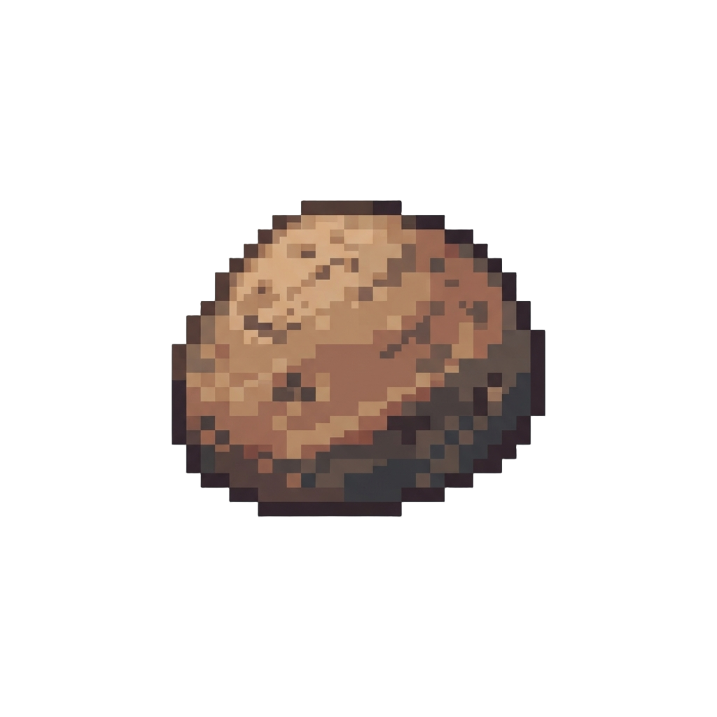 A Smooth Canyon River Stone