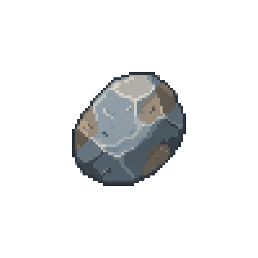 A Small Tumbling Pebble Rattling Down