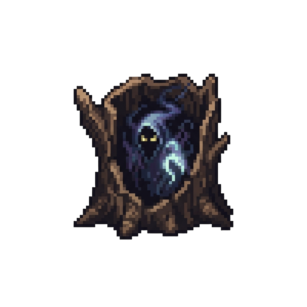 A Dark Specter Lurking in a Hollow Trunk