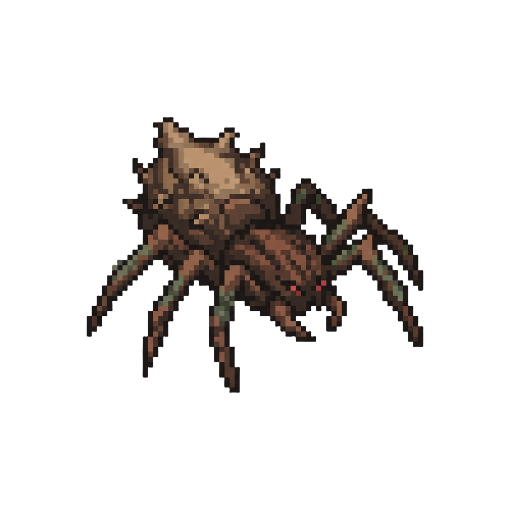 A Creepy Spider-like Root Monster