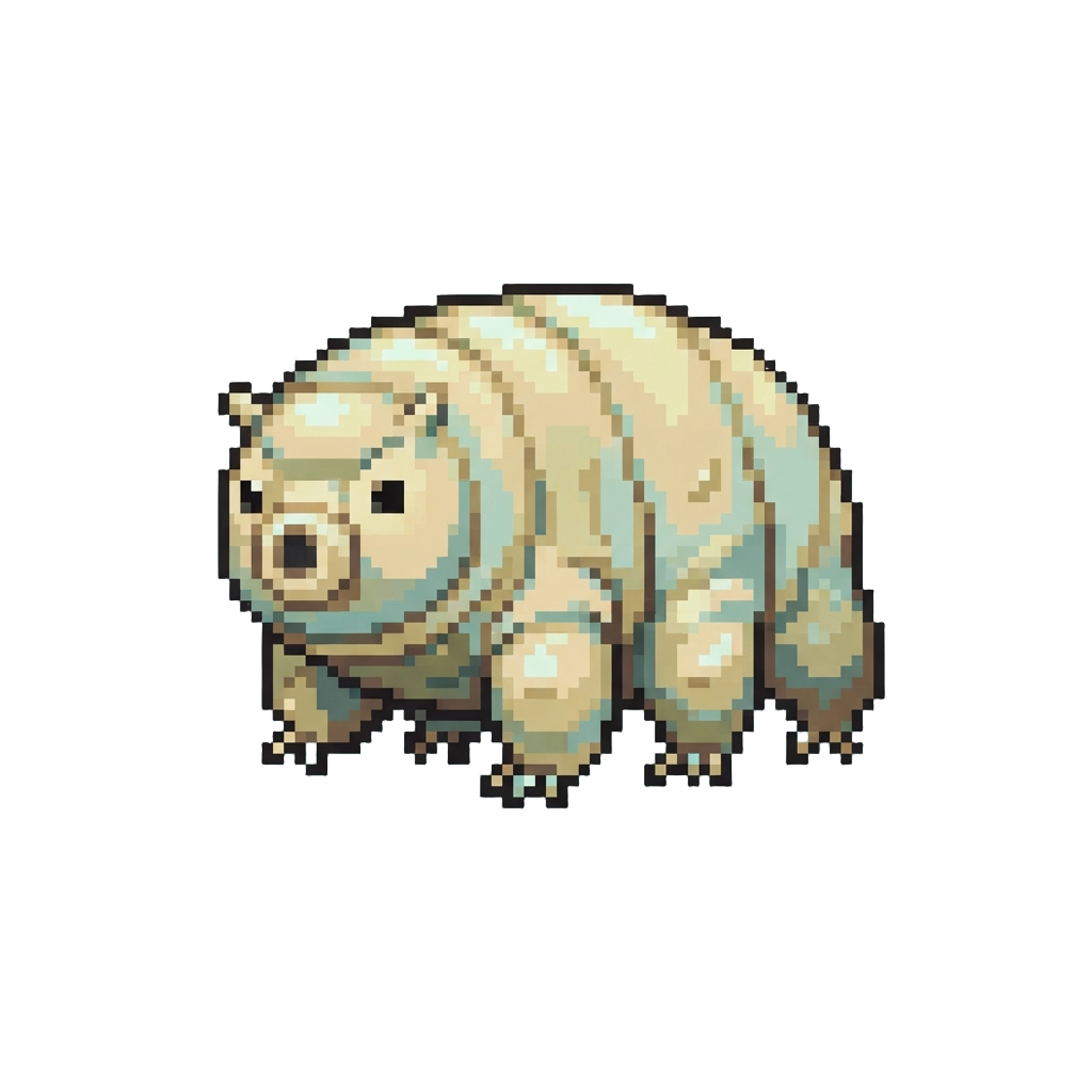 A Squishy Microscopic Tardigrade-like Water Bear