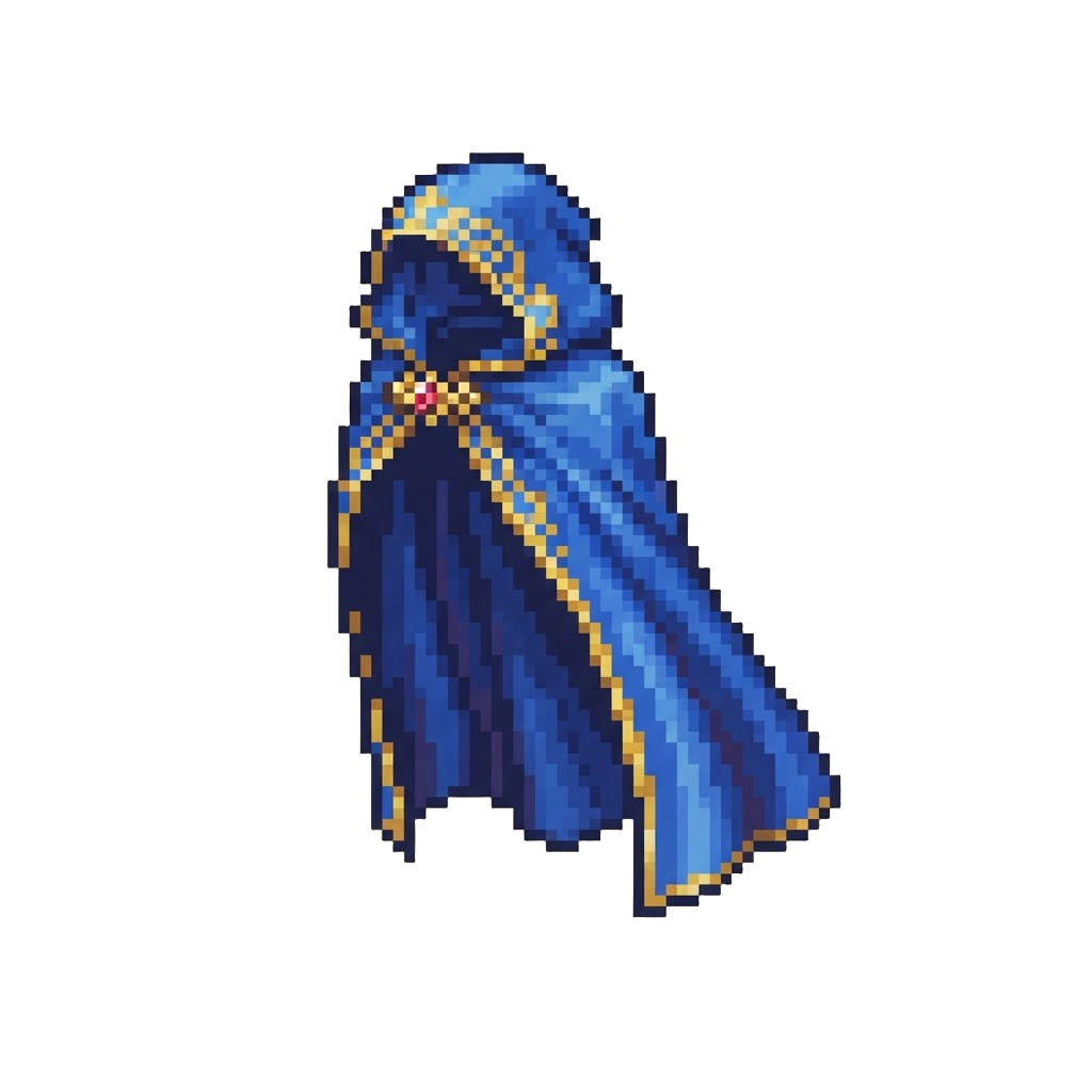 A Colorful Silk Cape