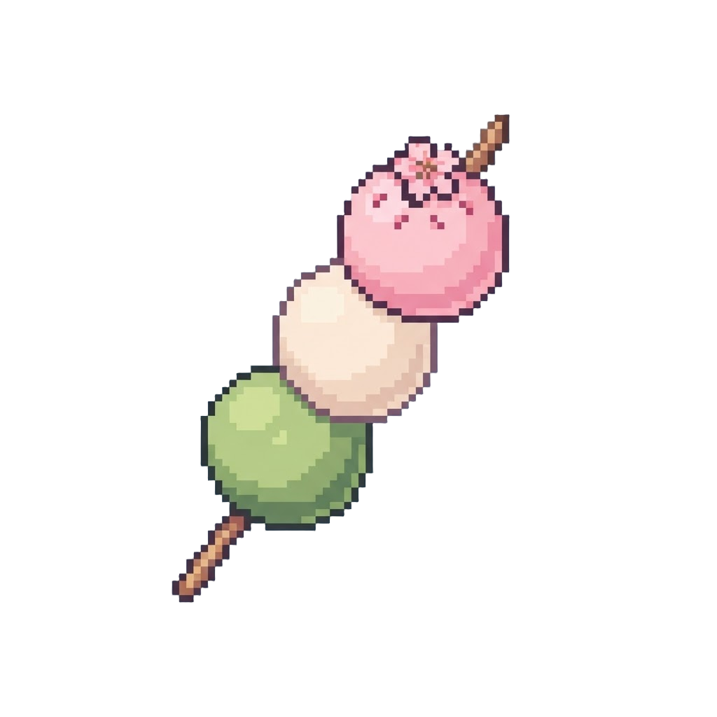 A Soft Pastel Pink Cherry-blossom Dumpling
