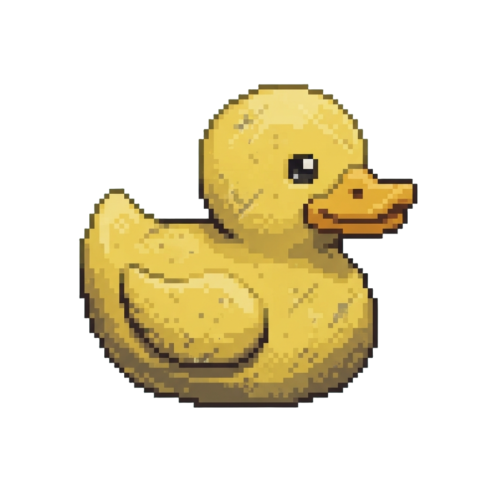 A Dusty Old Yellow Rubber Ducky