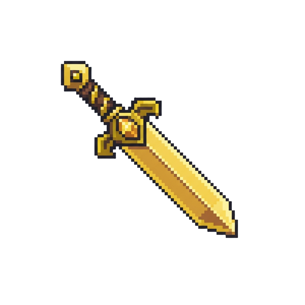 A Gleaming Yellow Guardian Blade
