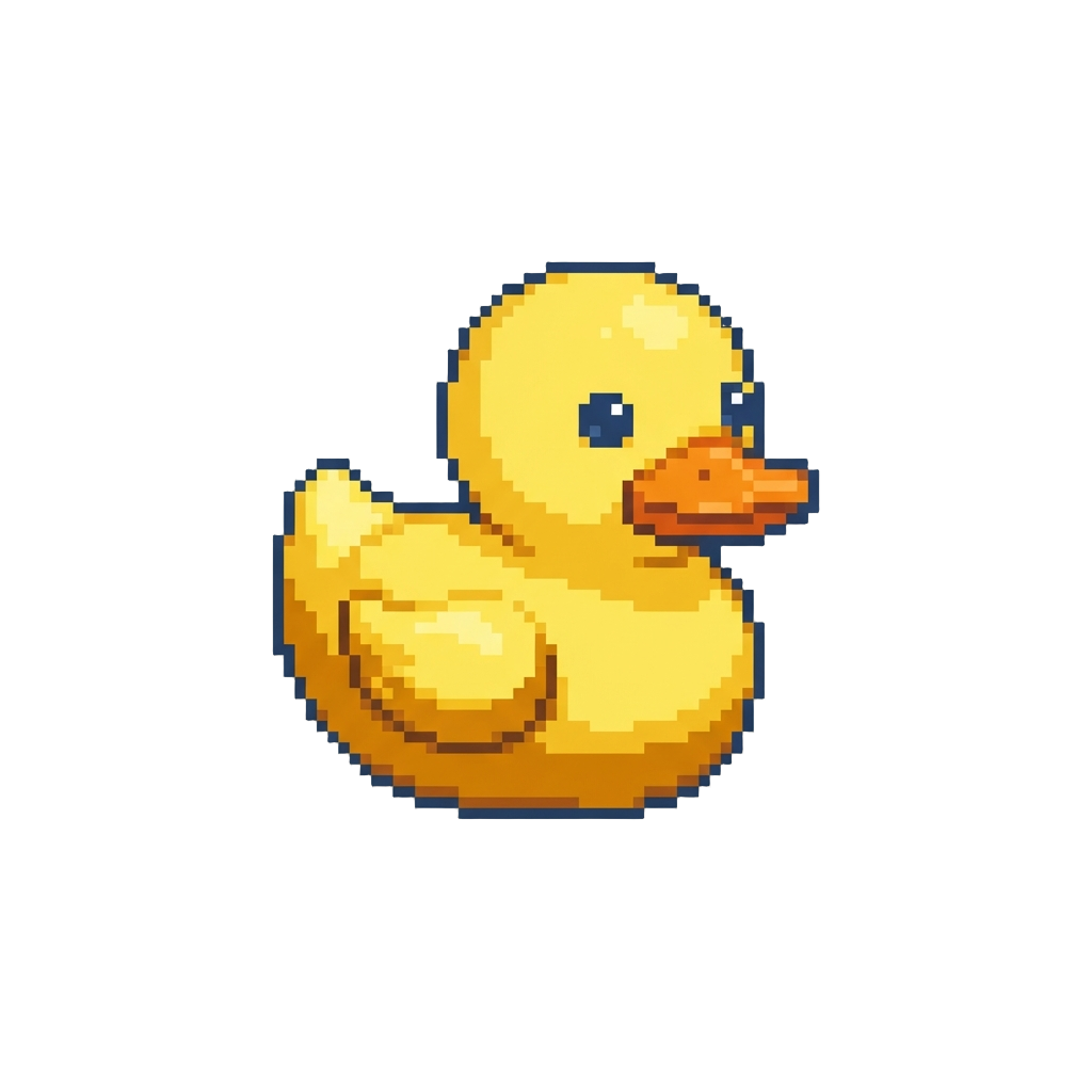 A Cute Squeaky Bathroom Duckie