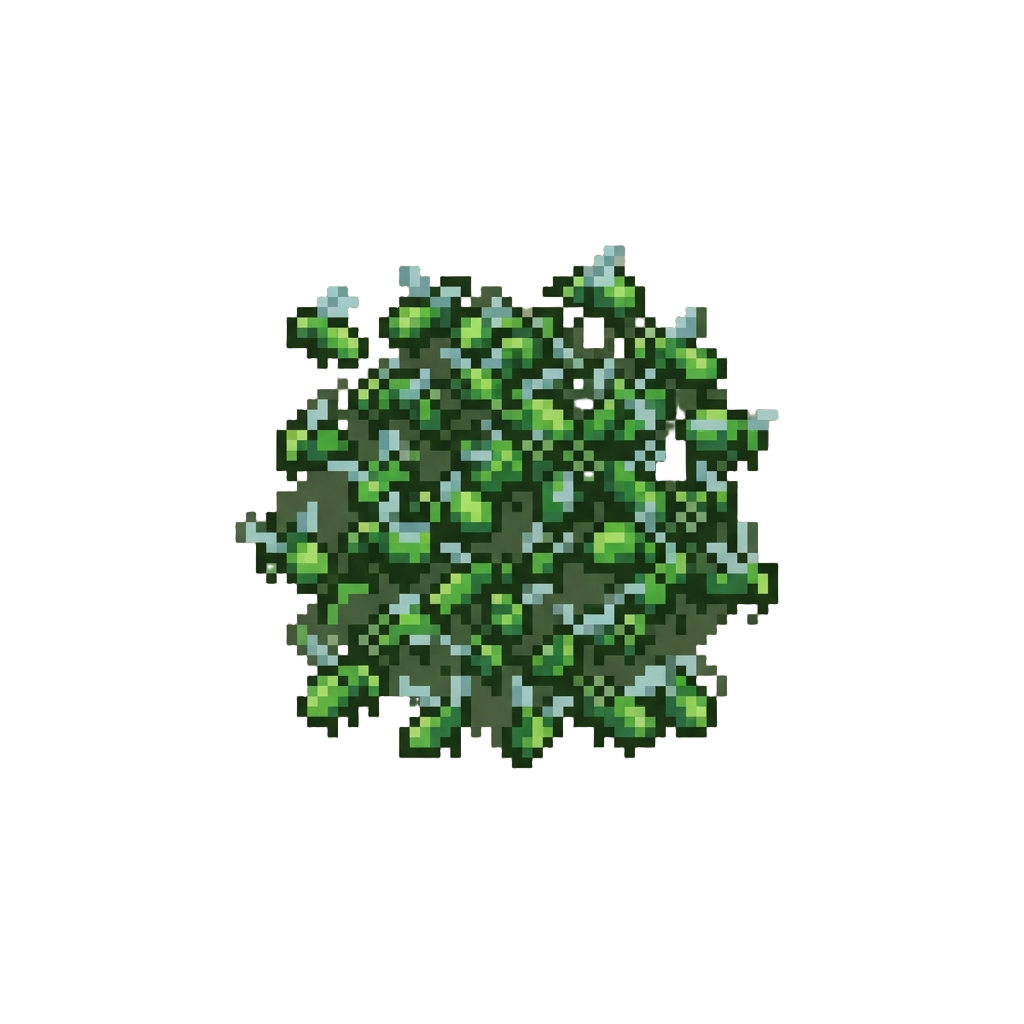 A Cloud of Buzzing Green Flies