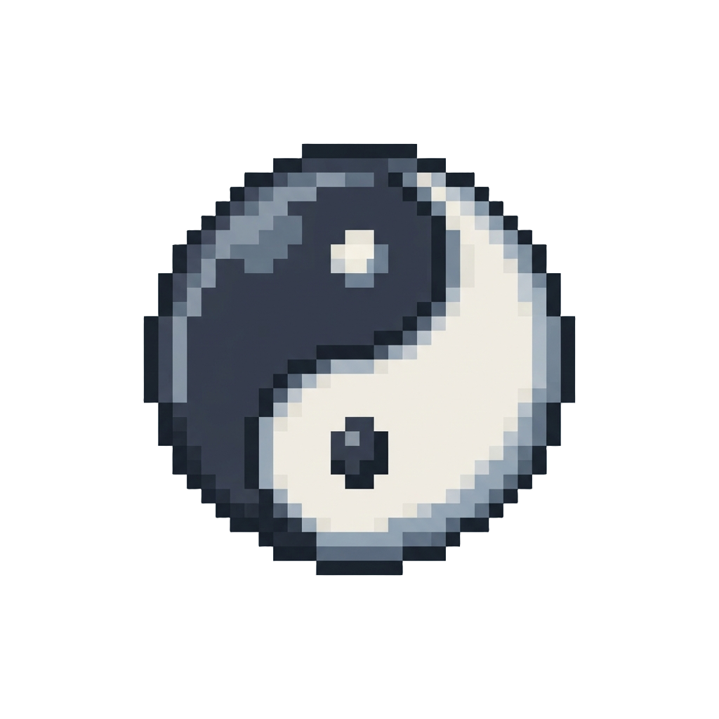 A Smooth Yin-yang Spiral