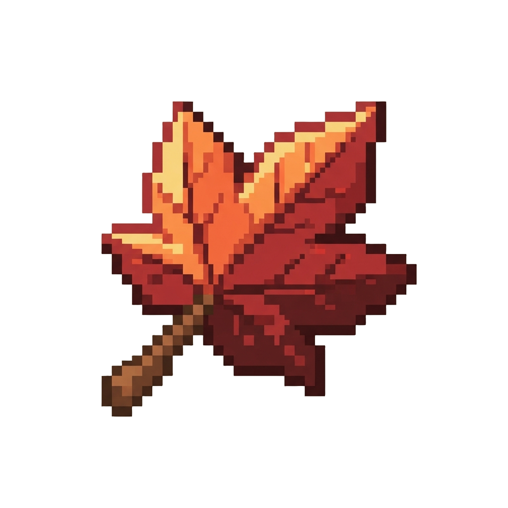 A Crisp Maple Leaf Pattern