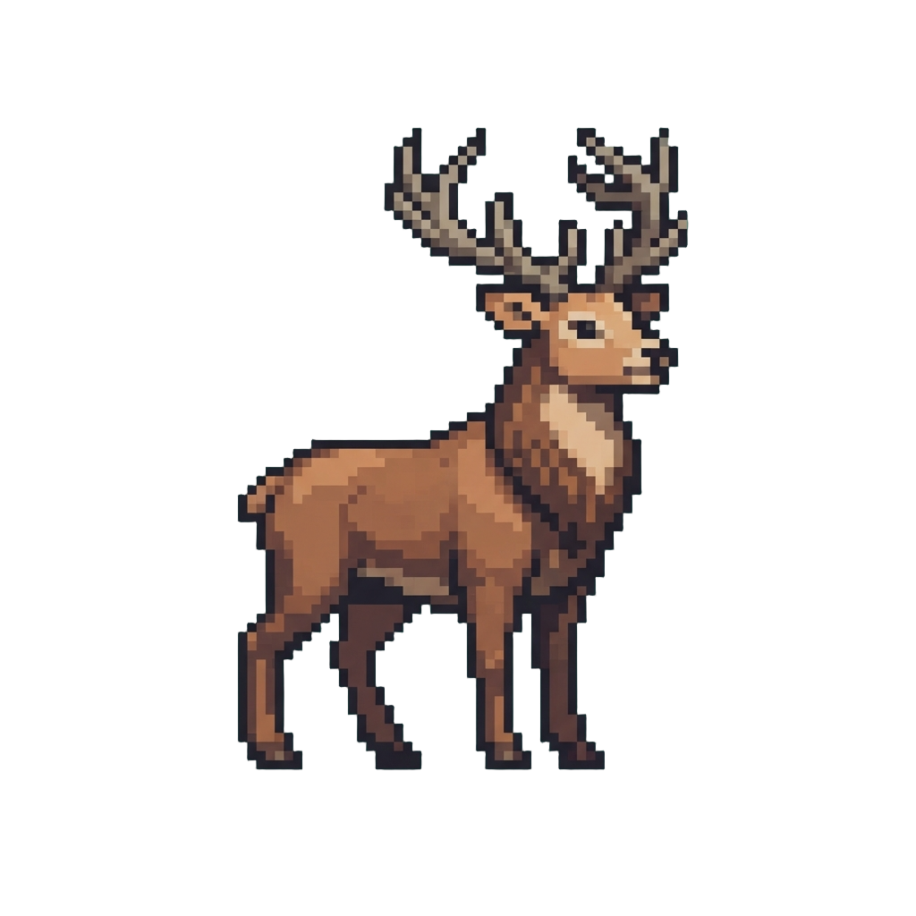 A Proud Forest King Stag