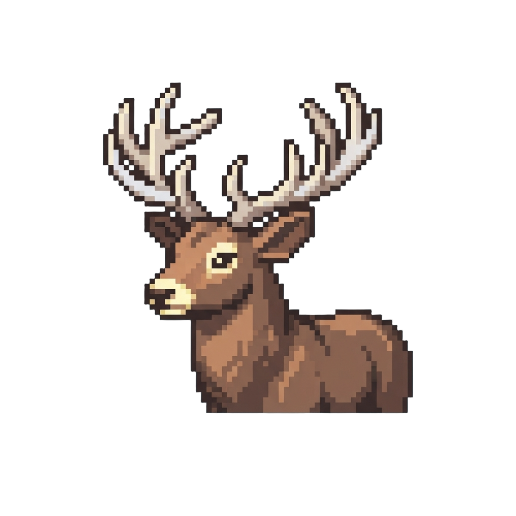 A Grand Twelve-point Crown Stag