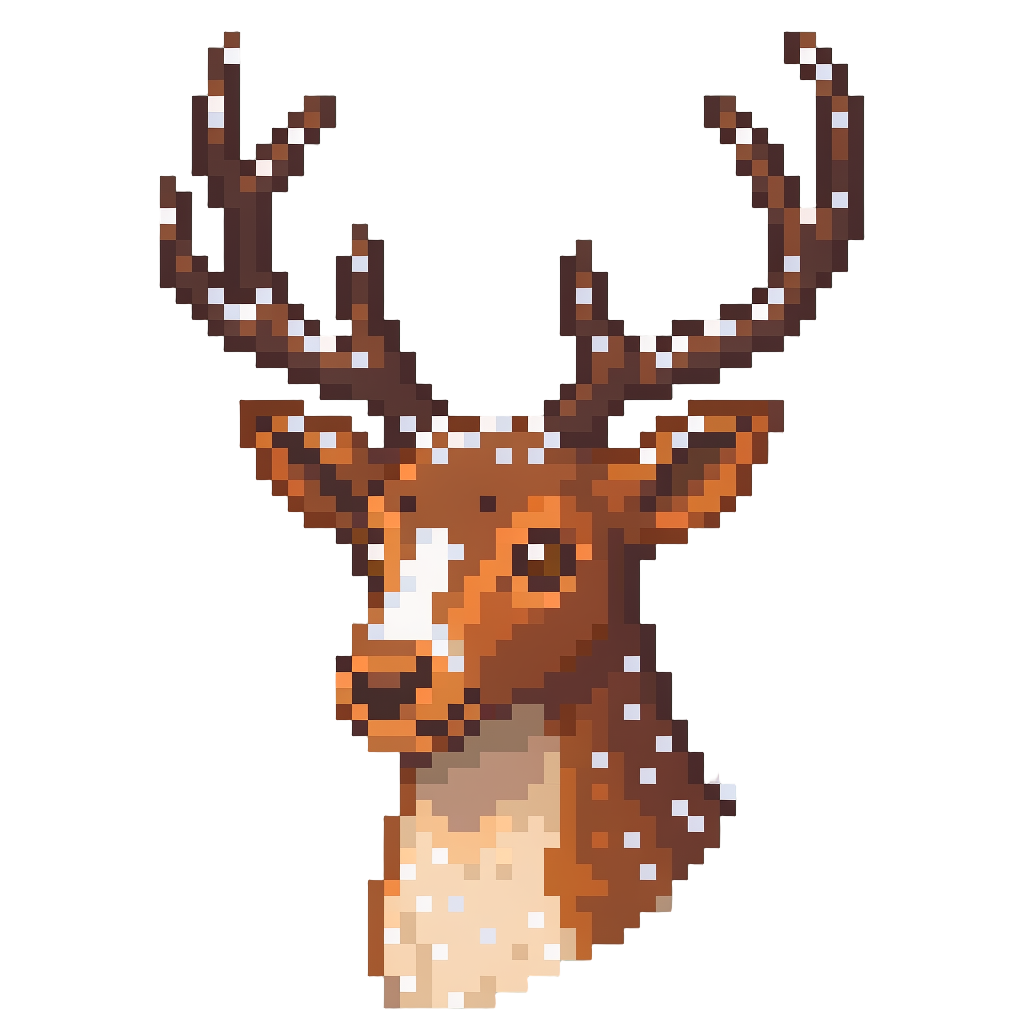 A Sparkling Frost-dusted Autumn Buck