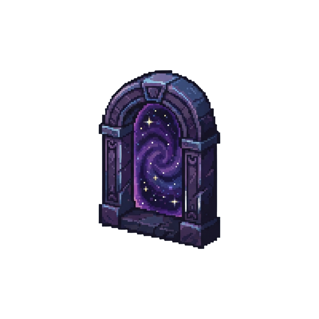 A Cosmic Starry Doorway